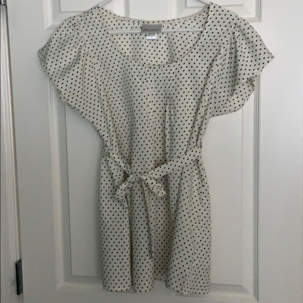 (🤰🏻 3/$15) Oh! Mamma size S maternity blouse